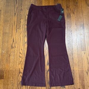B36 Kut from the Kloth Women's 14 Plus Size Flare Pants in Deep Purple